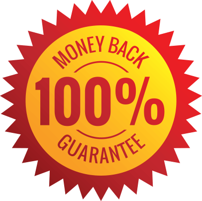 100% Money Back Guarantee